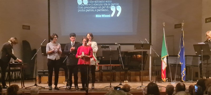 Un momento della cerimonia