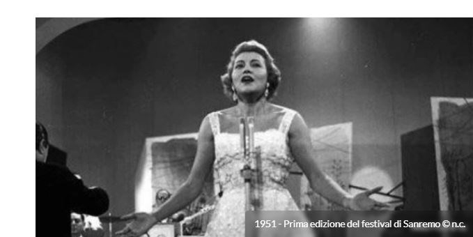 1951 - Prima edizione del Festival di Sanremo (74 anni fa)