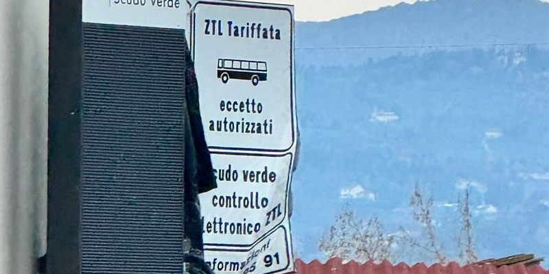 I cartelli danneggiati