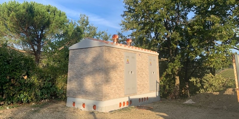 La nuova cabina di Montefioralle