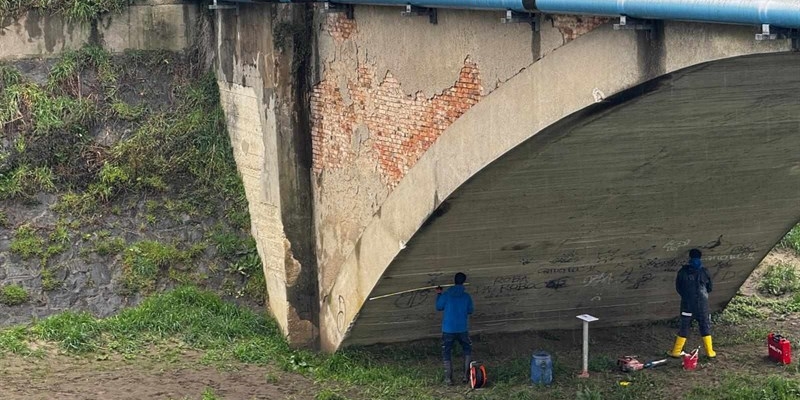 Un momento del controllo