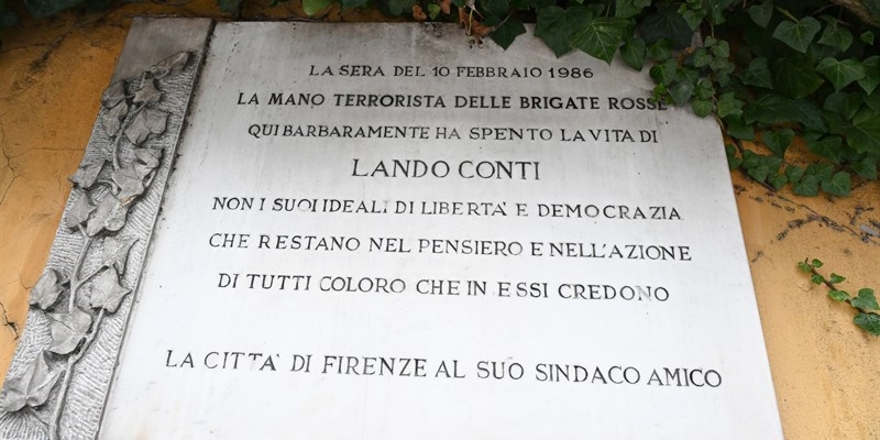 Commemorazione per Lando Conti