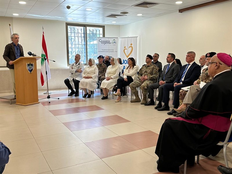 La cerimonia di consegna a Beirut