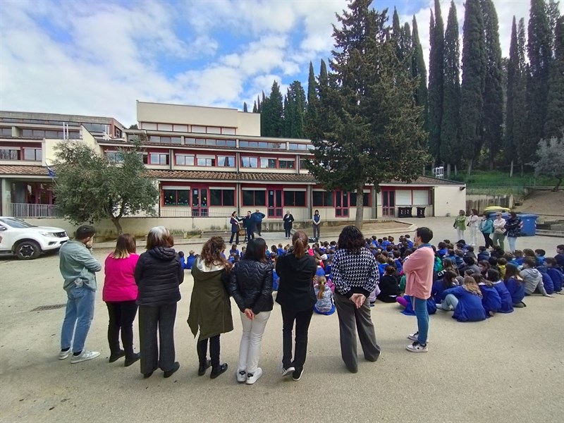 Un momento della cerimonia