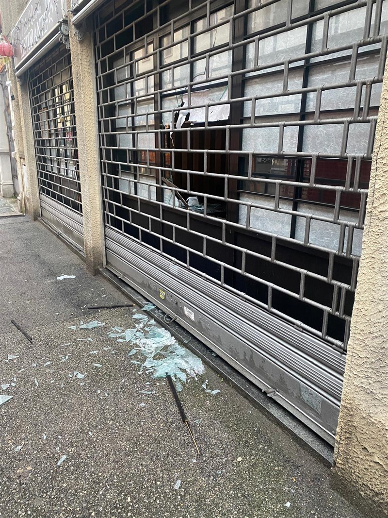 spaccata in via Masaccio