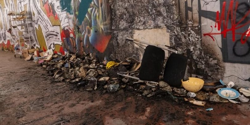 L'incendio dei libri di Marco