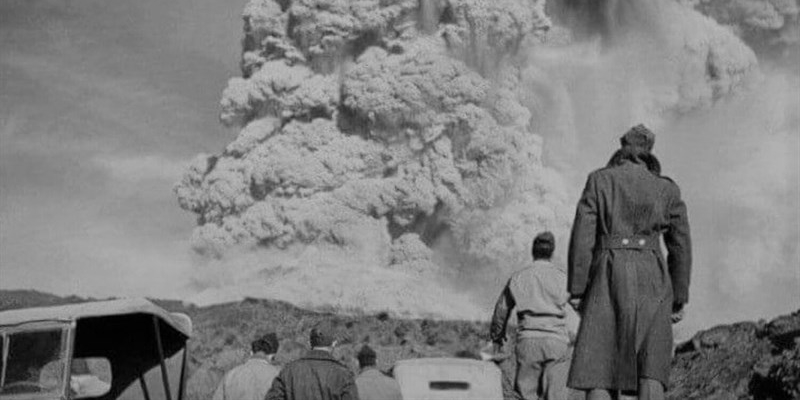 L'eruzione del Vesuvio del 1944