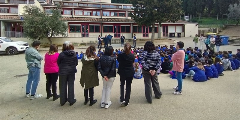 Un momento della cerimonia