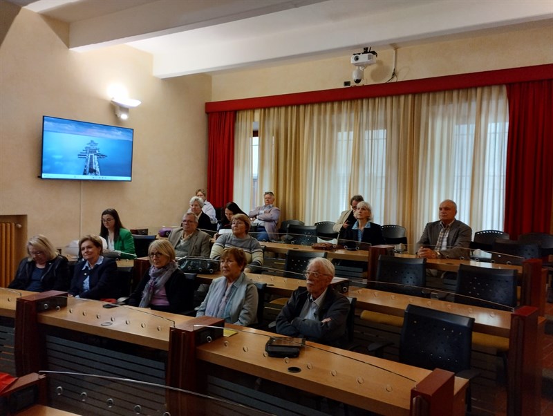 Gli ospiti e il sindaco Ciappi