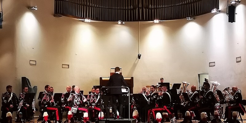 Un immagine della performance