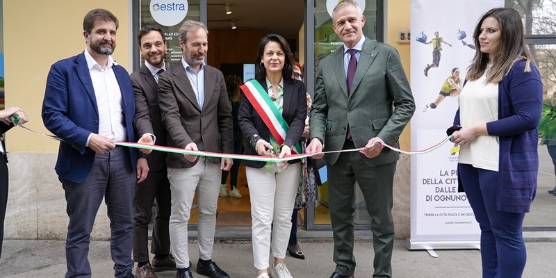 Un momento dell'inaugurazione