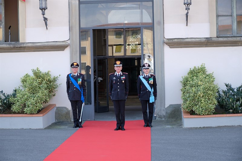 Un momento della cerimonia