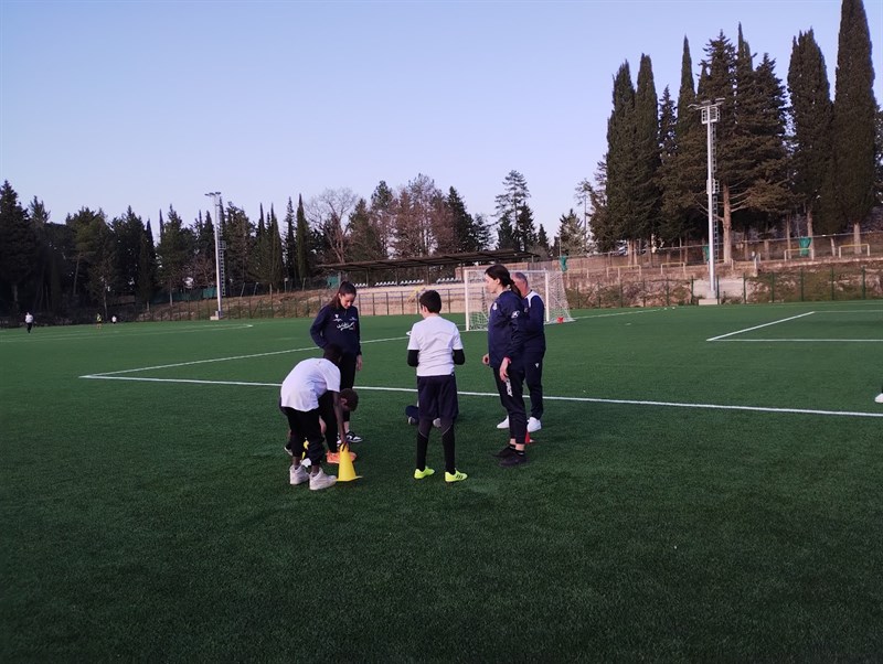 Il sindaco e il presidente della società