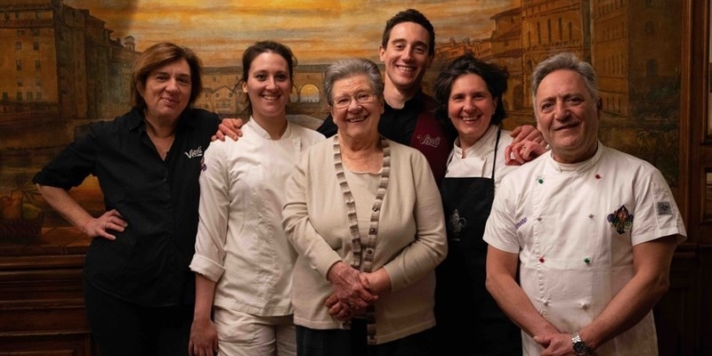 Famiglia Vivoli, Patrizia, Giulia, Simonetta, Lorenzo, Silvana e Simone