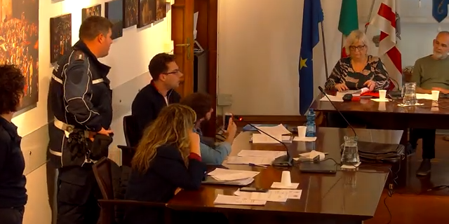 Momenti del consiglio comunale