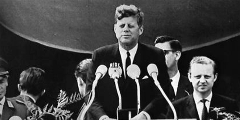 1963 - Kennedy a Berlino e quel discorso passato alla storia (62 anni fa)