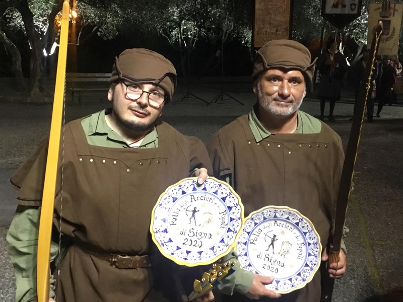 Immagini del palio di Signa