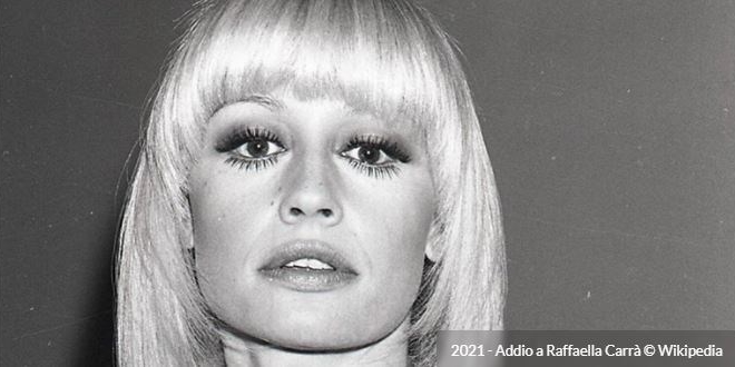2021 - Muore Raffaella Carrà (4 anni fa)