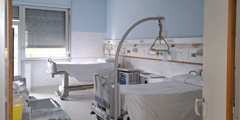 gli ambienti della Medicina D dell’ospedale Santa Maria Annunziata