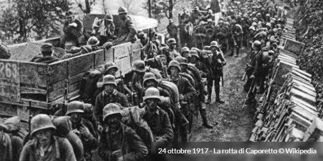 1917 - Disfatta di Caporetto (107 anni fa)