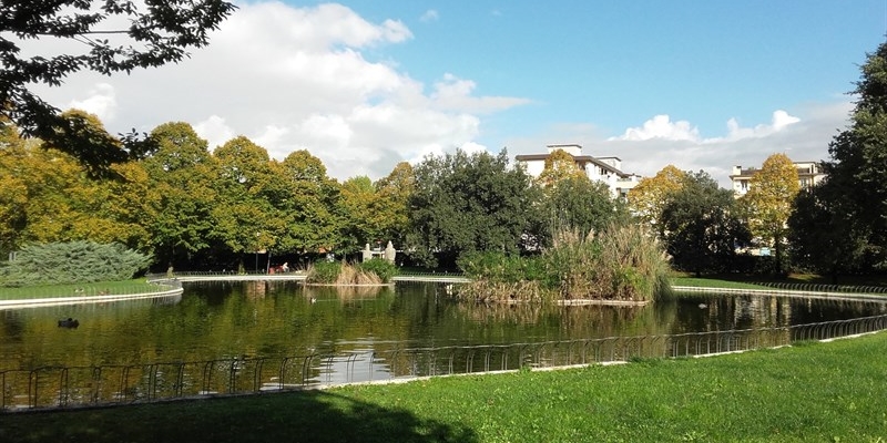 Il parco di Villa Vogel