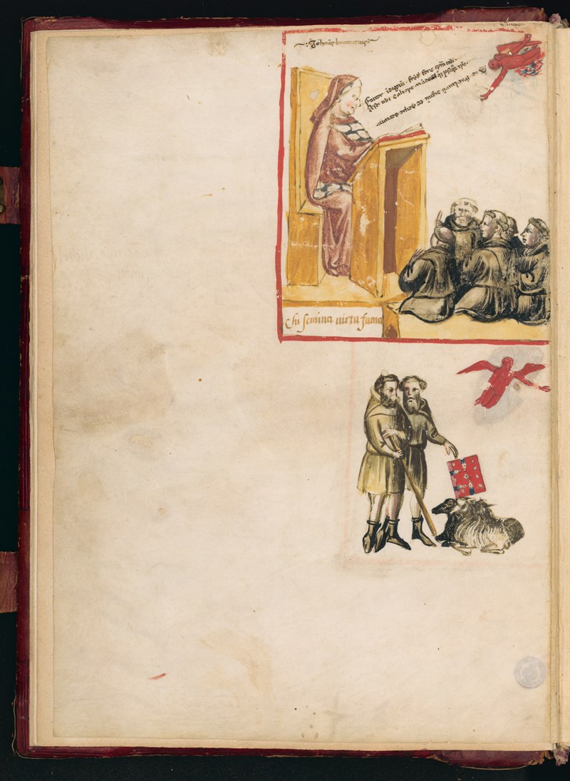 Boccaccio politico per la città di Firenze_Museo di Palazzo Vecchio. Sala dei Gigli.