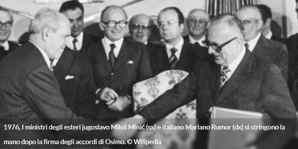 1975 - Trattato di Osimo (49 anni fa)