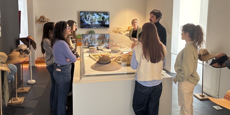 Un momento della visita