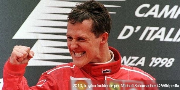 2013 - Grave incidente sulla neve per Schumacher (12 anni fa)