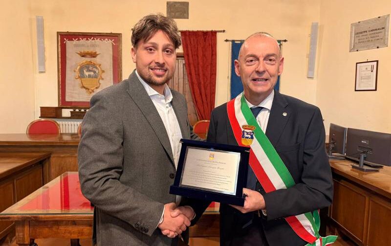 Gregorio Borghi Masini e sindaco Paolo Sottani