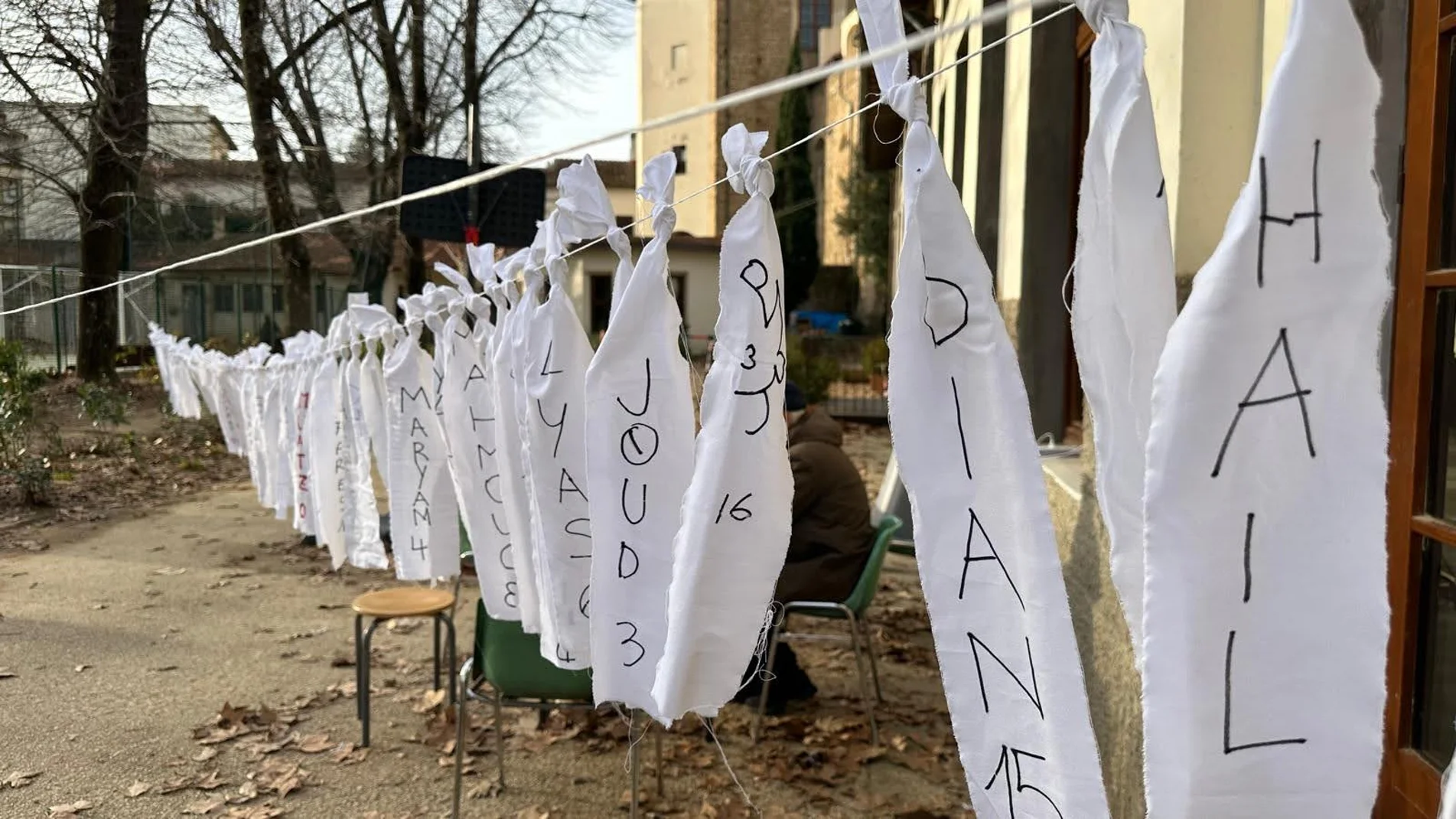 Istallazione nomi gazza