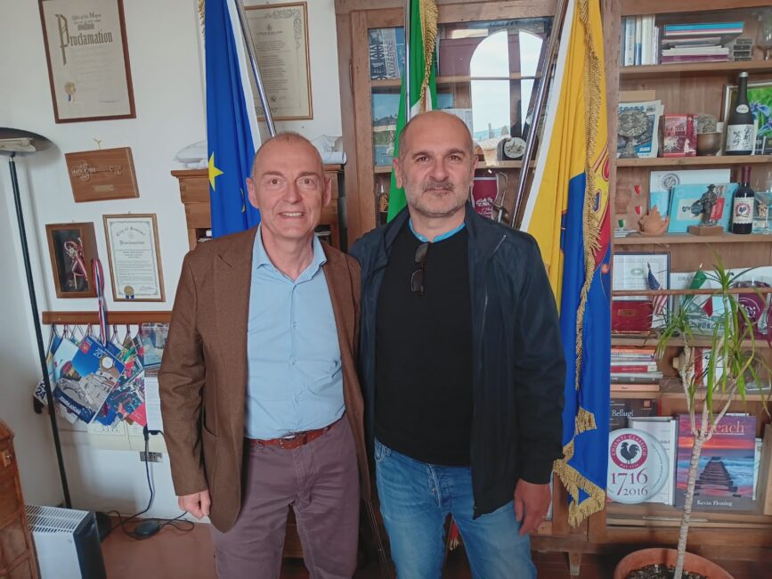 Sindaco Sottani e assessore Amalfitano