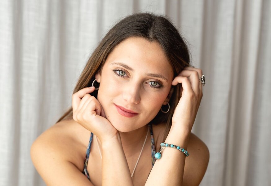 Claudia Allodi, con Alessandro Riccio in “Le fatiche di Ercole” all'Anfiteatro di Fiesole