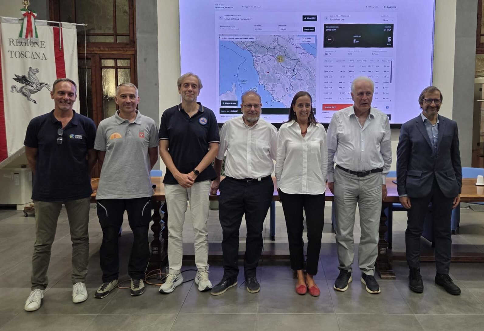 Incendi boschivi, nasce ’Aib Wind’ e il meteo in Toscana arriva anche dove non c’è campo
