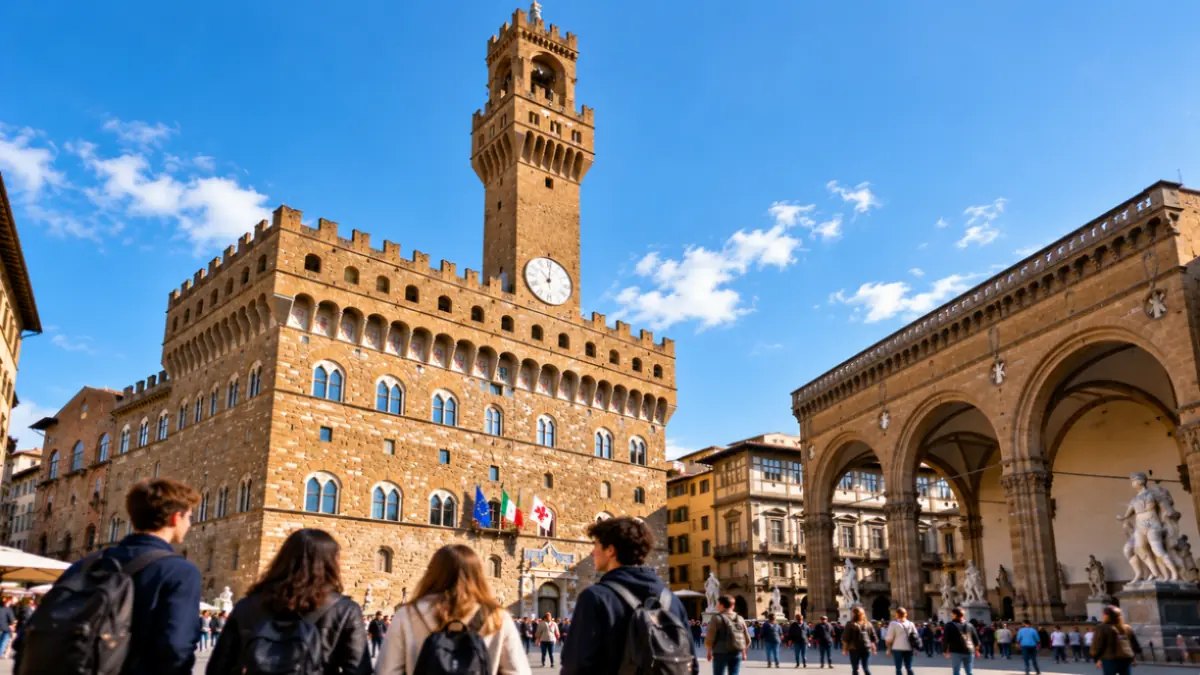 Palazzo Vecchio sede del Comune di Firenze