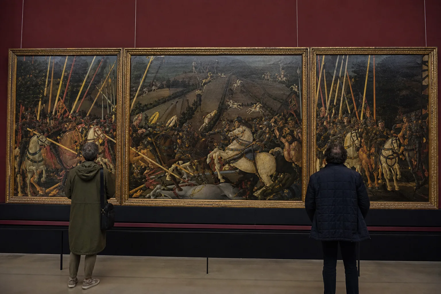 Palazzo Pitti, la mostra 'Magnifico 1492' riunisce la Battaglia di San Romano di Paolo Uccello